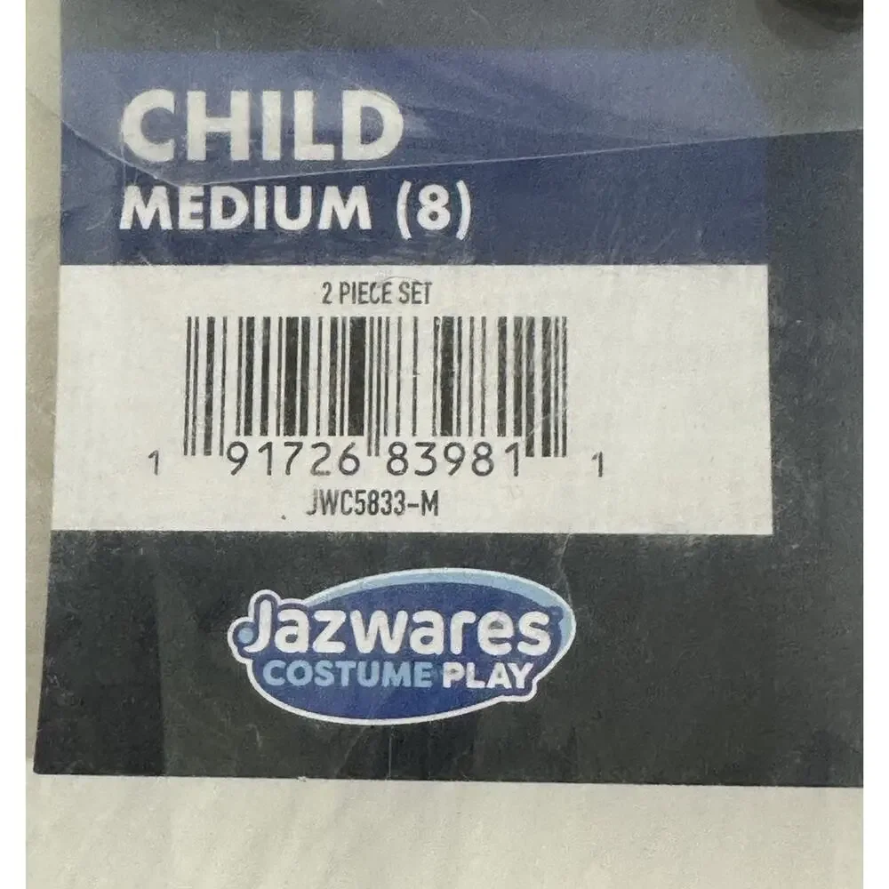 Jazwares Marvel Spider-Man Child Costume Size Medium 8 Bodysuit NEW